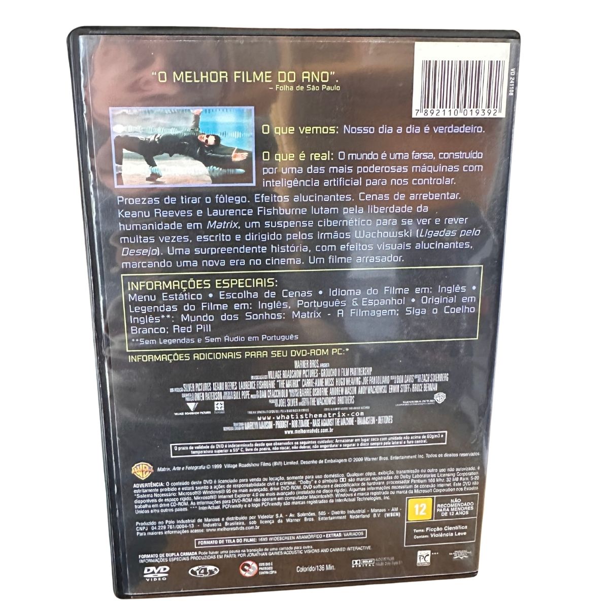 Dvd - Matrix - seminovo - Imagem 4