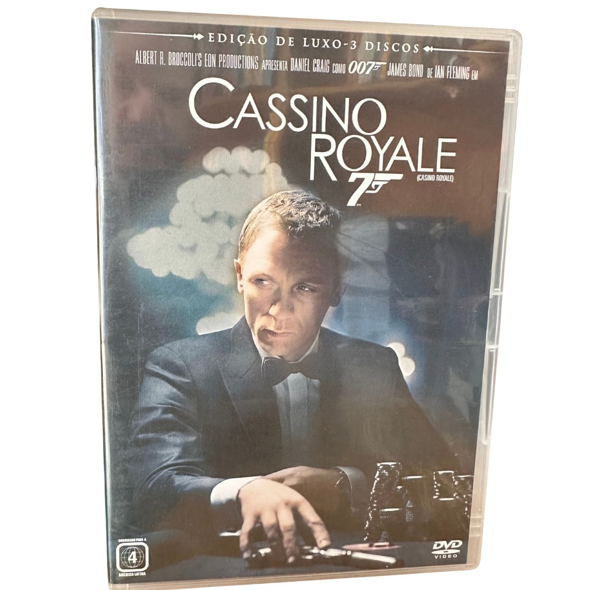 Dvd - 007 - Cassino Royale - Triplo - seminovo