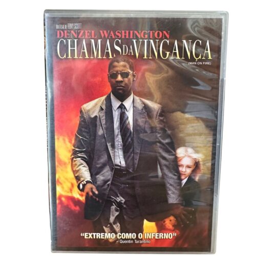 Dvd - Chamas da vingança - seminovo
