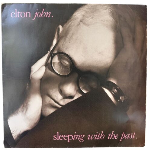 LP - Elton John - Sleeping with the past - usado