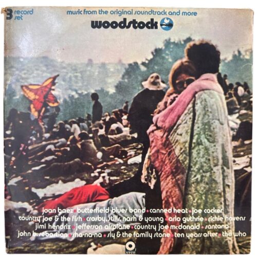 LP - Woodstock - music from the original soundtrack... - usado