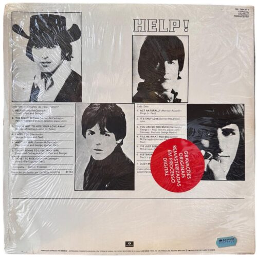 LP - The Beatles - Help! - usado