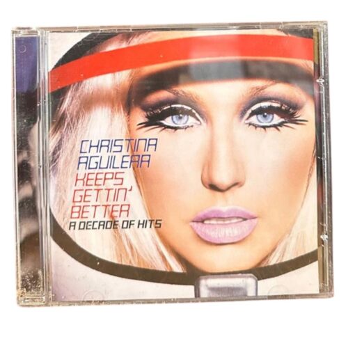CD - Christina Aguilera - keeps gettin' better - usado
