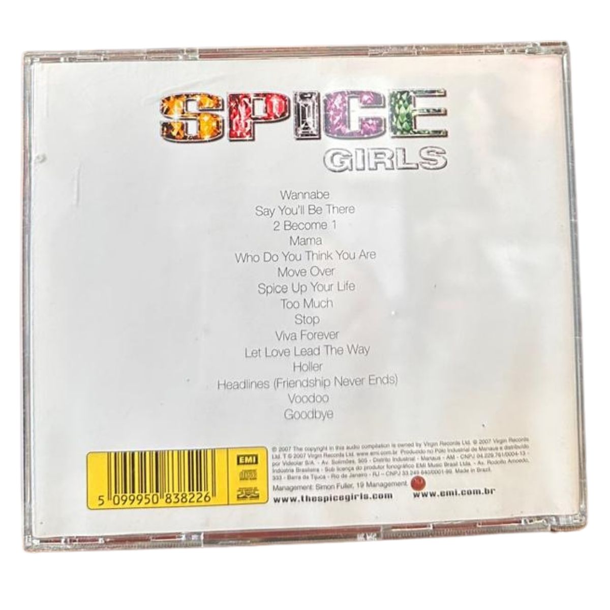 CD - Spice Girls - Greatest hits - seminovo - Imagem 2