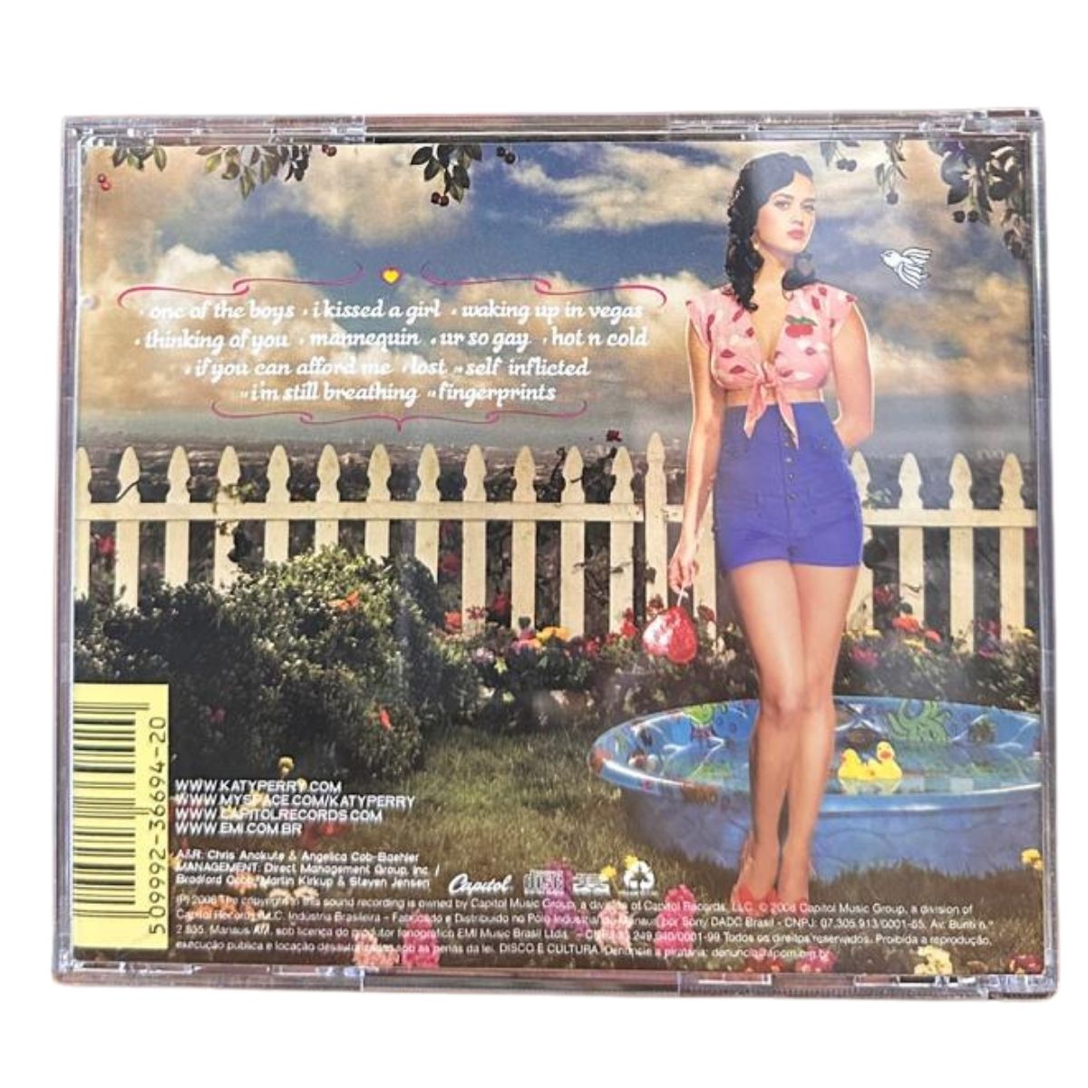 CD - Katy Perry - One of the Boys - seminovo - Imagem 2