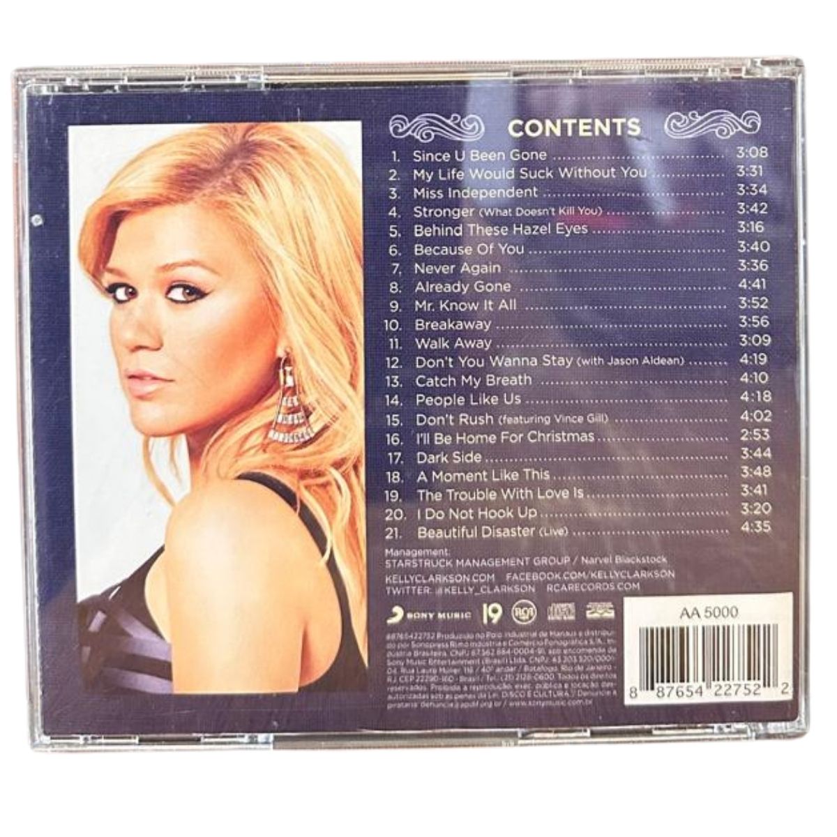 CD - Kelly Clarkson - Greatest hits - chapter one - seminovo - Imagem 2