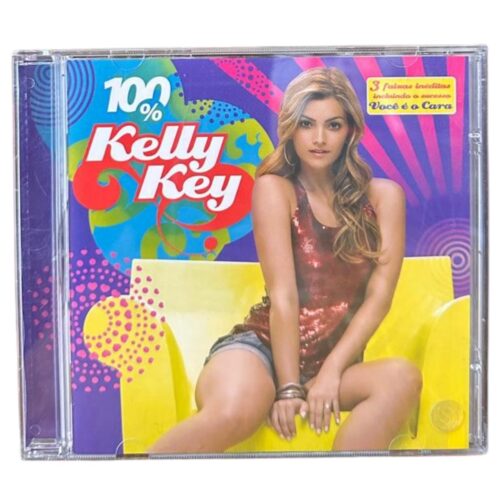 CD - Kelly Key - 100% - seminovo