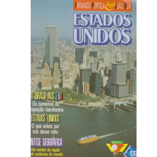 Livro - Estados Unidos - Viagem pela Geografia - Fernando Portella (Usado)