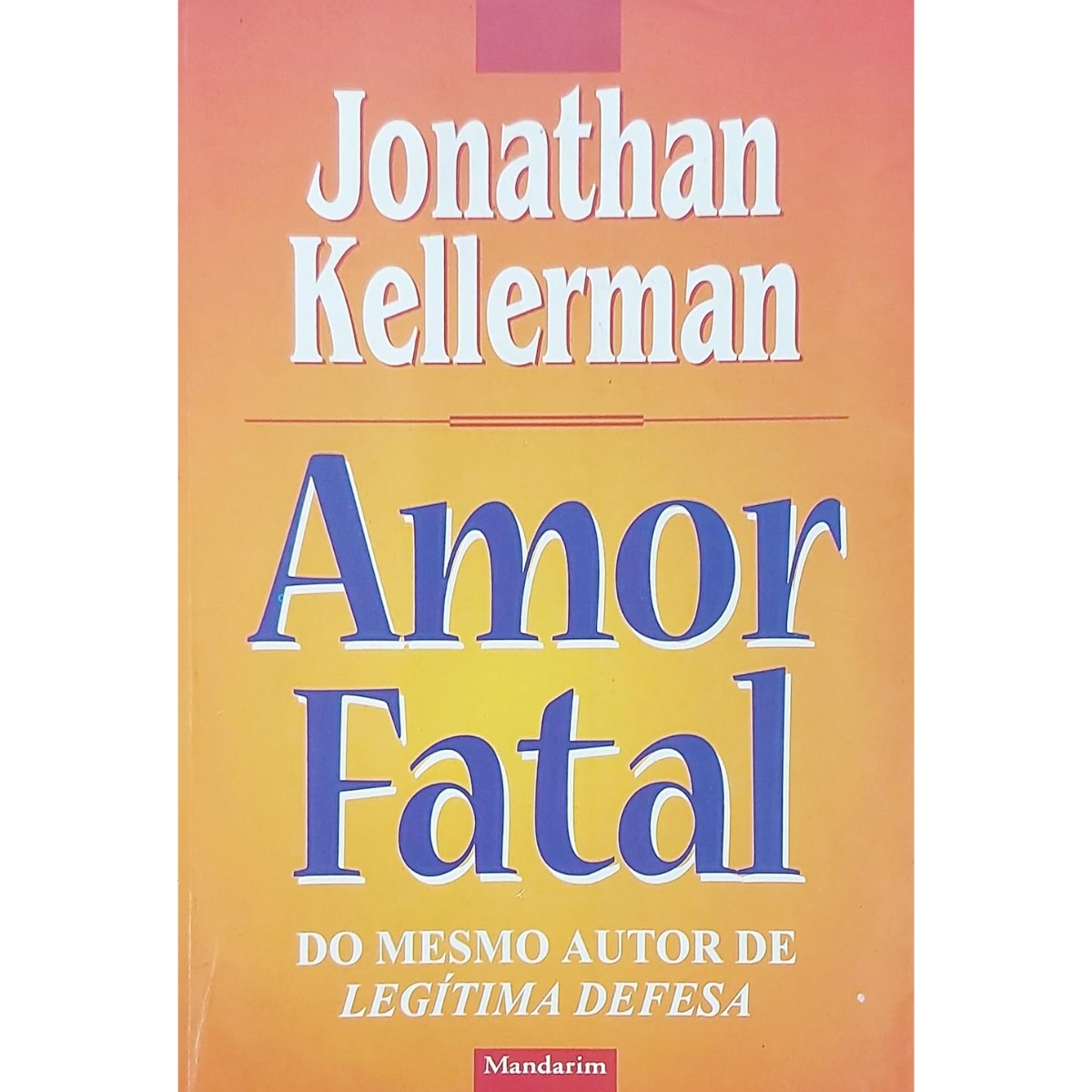 Livro - Amor Fatal - Jonathan Kellerman (Usado) - Imagem 3