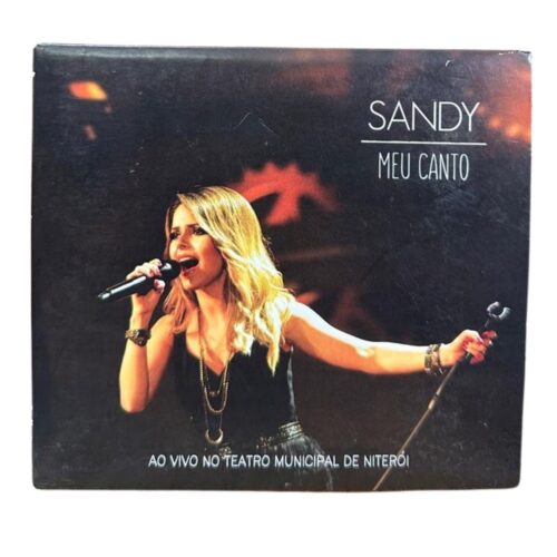 CD - Sandy - meu canto - seminovo