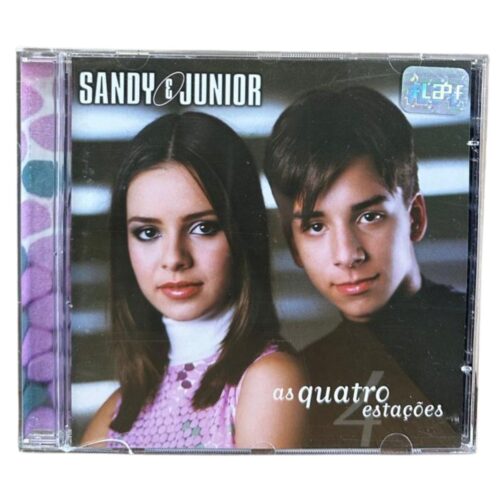 CD - Sandy & Junior - As quatro estações - seminovo