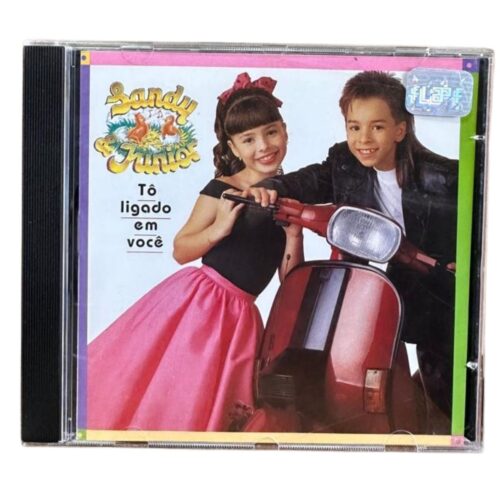 CD - Sandy & Junior - tô ligado em você - seminovo