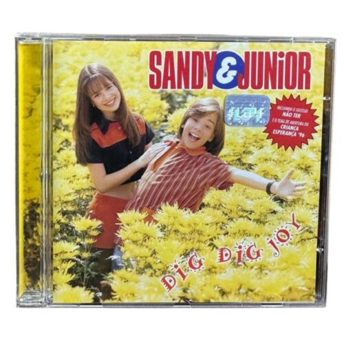 CD - Sandy & Junior dig dig joy - seminovo