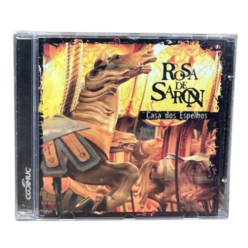CD - Rosa de Saron - casa dos espelhos - seminovo