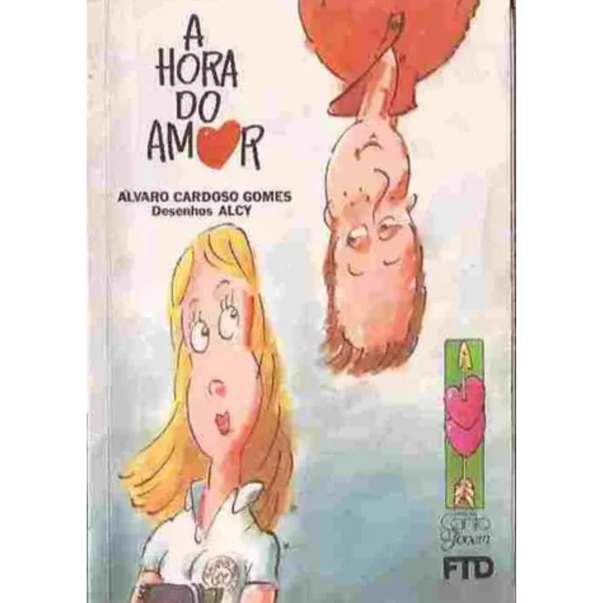 Livro - A Hora do amor - Álvaro Cardoso Gomes (Usado)