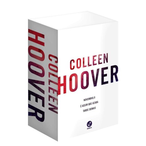Livro - BOX 3 Volumes - Novembro 9 - É assim que acaba - Tarde de mais - Colleen Hoover (Usado)
