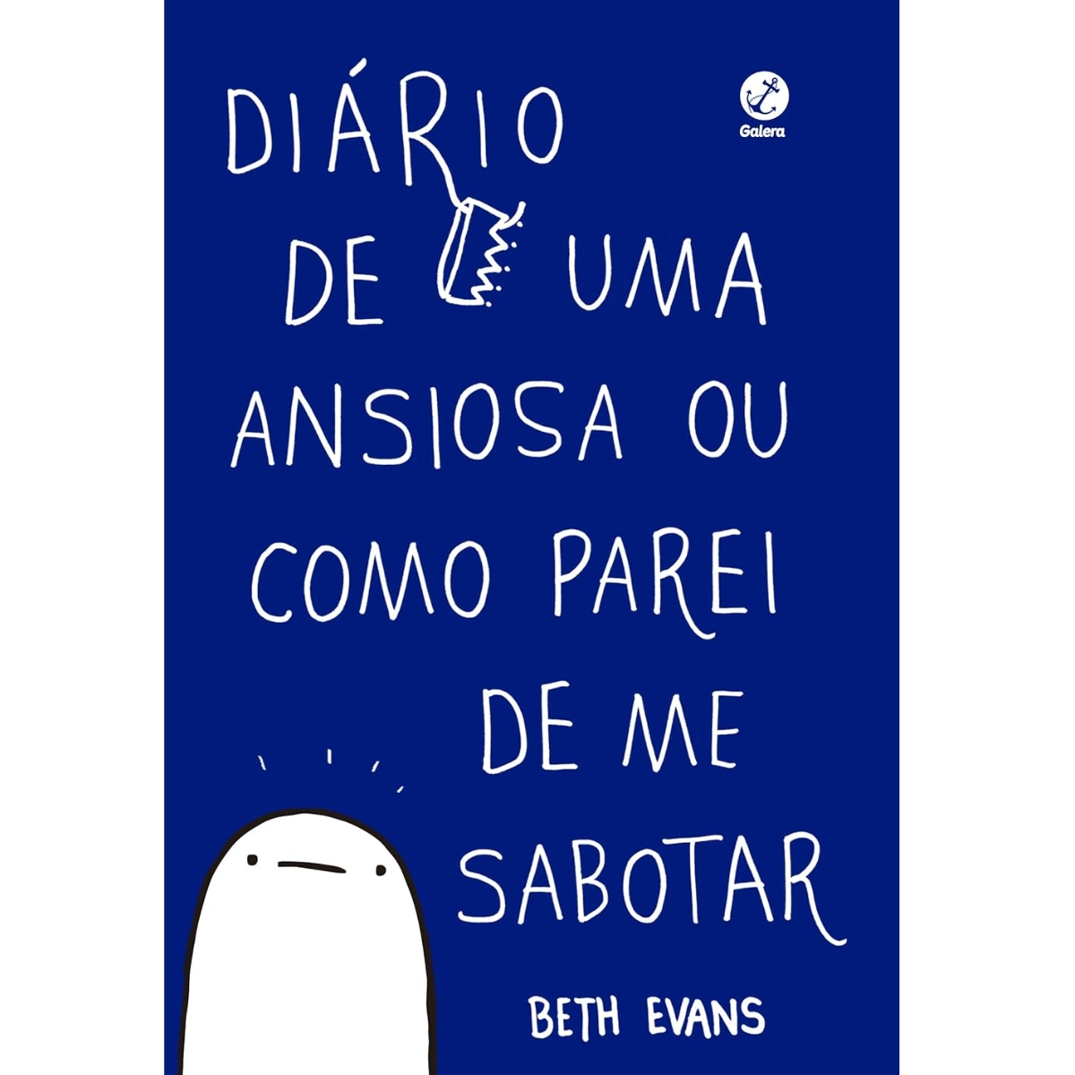 Livro - Diário de uma ansiosa ou como parei de me sabotar - Beth Evans (Seminovo) - Imagem 2