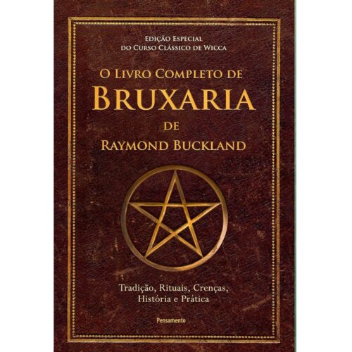 Livro - O Livro completo de Bruxaria - Raymond Buckland (Seminovo)