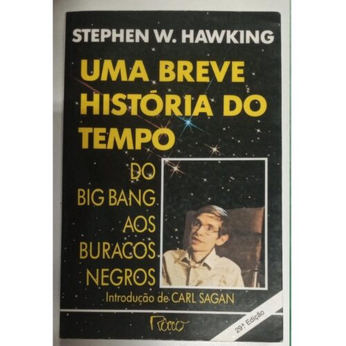 Livro - Uma Breve história do tempo - Stephen Hawking (Usado)