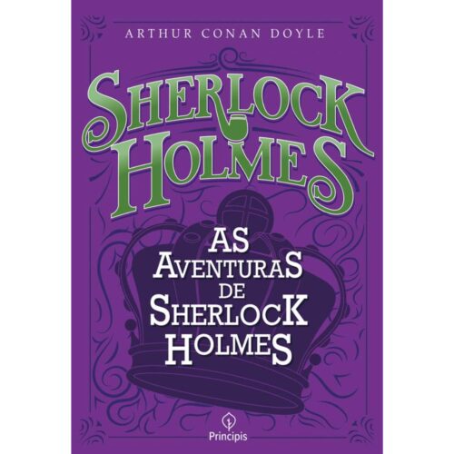 Livro - As Aventuras de Sherlock Holmes - Arthur Conan Doyle - Principis (Seminovo)