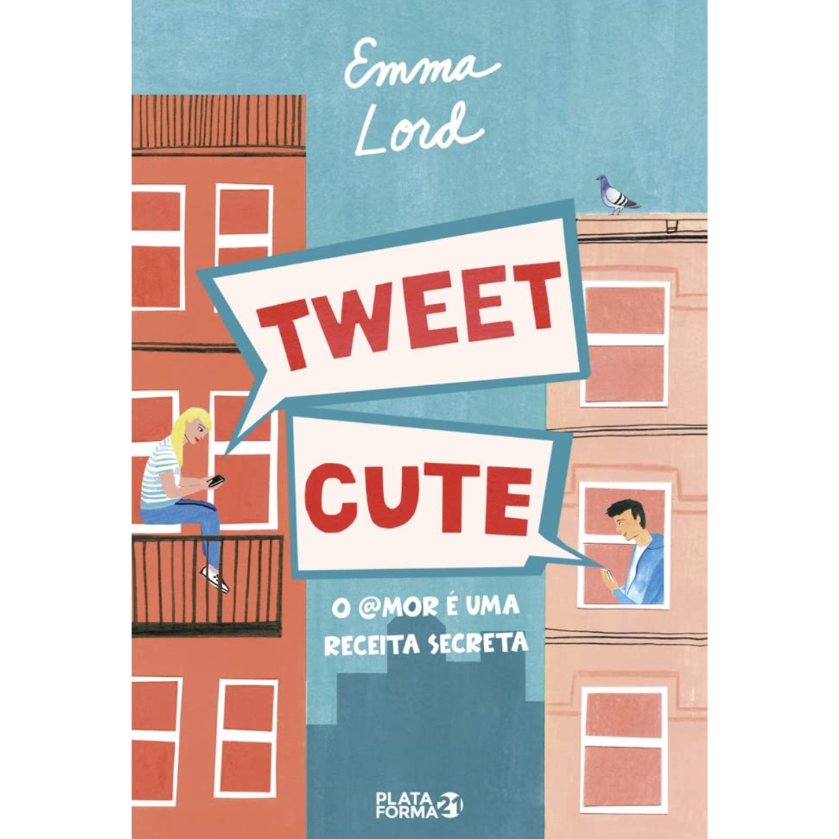 Livro - Tweet Cute O amor é uma receita secreta - Emma Lord (Usado)