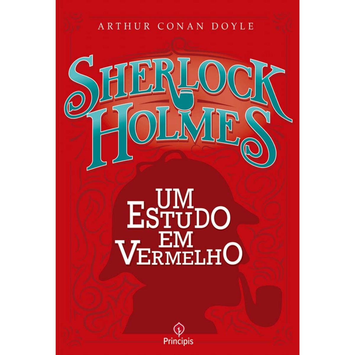 Livro - Um Estudo em Vermelho - Arhtur Conan Doyle - Principis (Seminovo) - Imagem 3