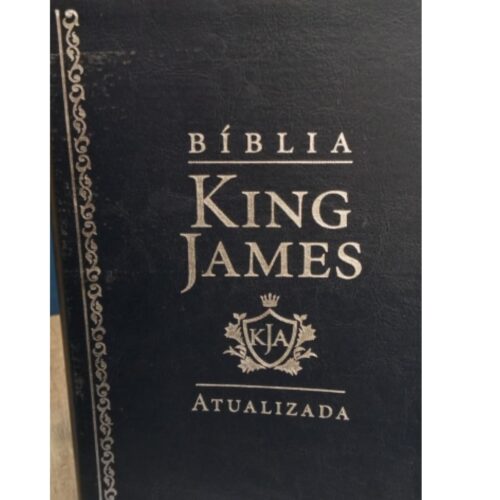 Livro - Biblia Sagrada - Edição Original de estudo 400 anos - King James (Seminovo)