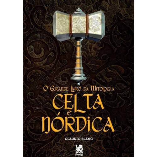 Livro - O Grande Livro da Mitologia Celta e Nórdica - Claudio Blanc (Seminovo)