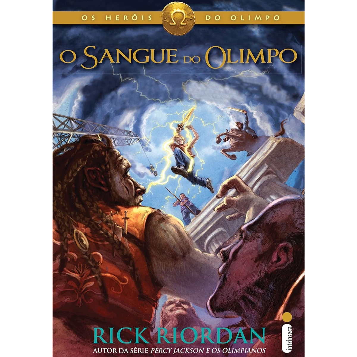 Livro - O Sangue do Olimpo - Os Heróis do Olimpo Vol. 05 - RIck Riordan (Seminovo) - Imagem 2