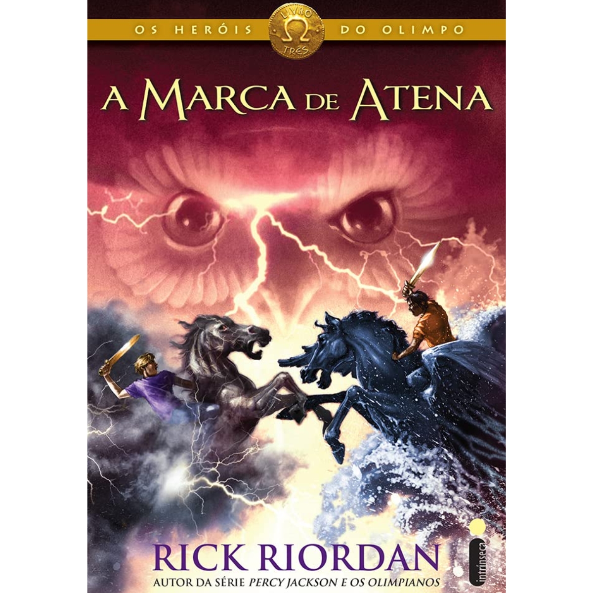 Livro -A Marca de Atena - Os Heróis do Olimpo Vol. 03 - RIck Riordan (Seminovo) - Imagem 3