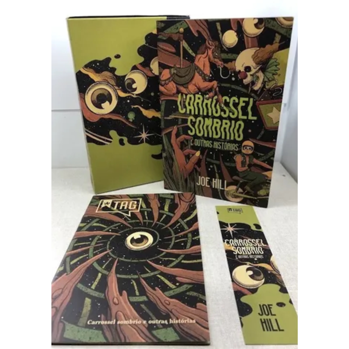 Livro - TAG - Carroseel Sombrio e outras Histórias - Joe Hill (Seminovo) - Imagem 4