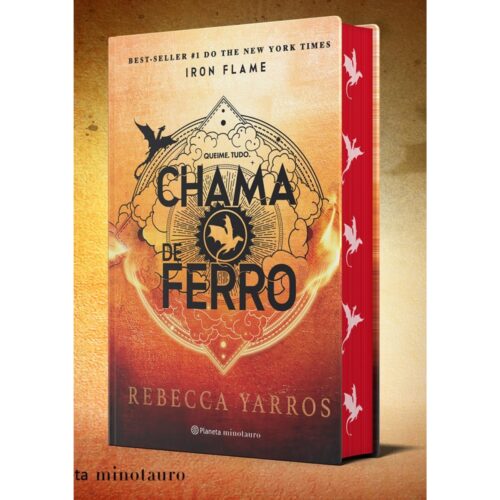 Livro - Chama de Ferro - Rebecca Yarros - Capa dura (Usado)
