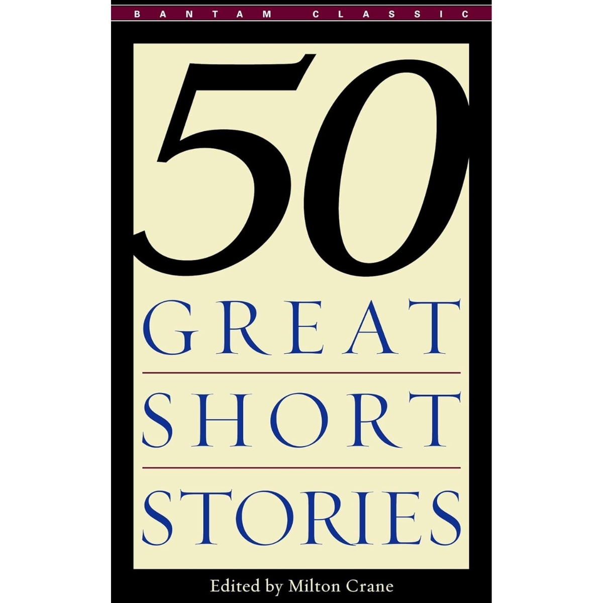 Livro - 50 great short Stories - Milton Crane (Usado)
