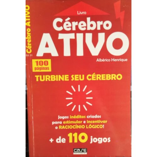 Livro - Cérebro ativo - Albérico Henrique (Usado)