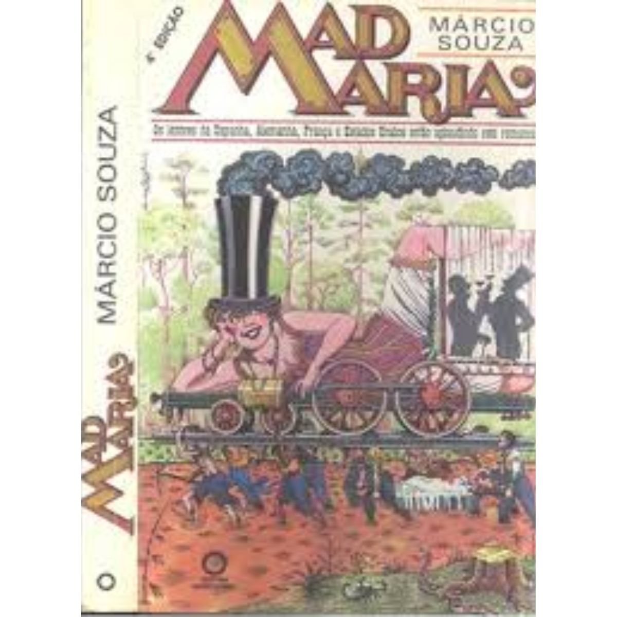 Livro - Mad Maria - Márcio Souza (Usado) - Imagem 2