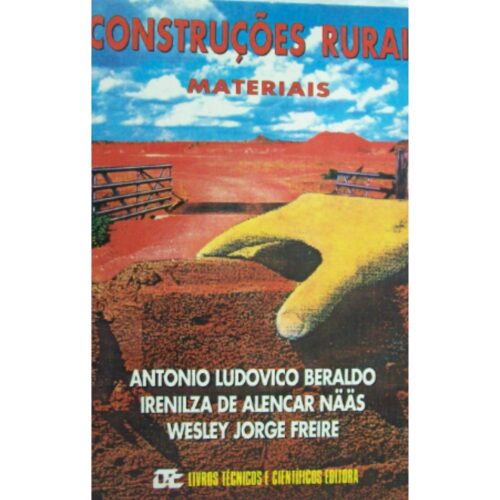 Livro - Construções Rurais materiais - Antonio Ludovico (Usado)