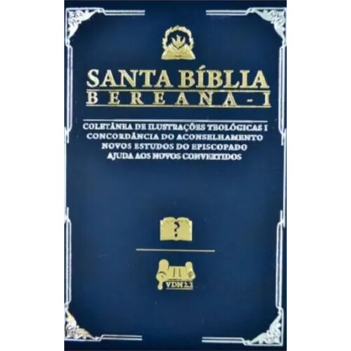 Livro - Santa Bíblia Bereana I - Aldery Nelson Rocha (Usado)
