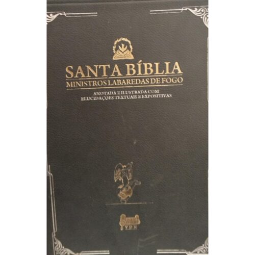 Livro - Santa Bíblia Ministros Labaredas de Fogo - Aldery Nelson Rocha (Usado)