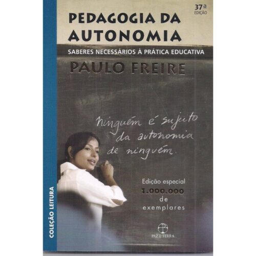 Livro - Pedagogia da Autonomia - Paulo Freire - Ed. De bolso (Usado)