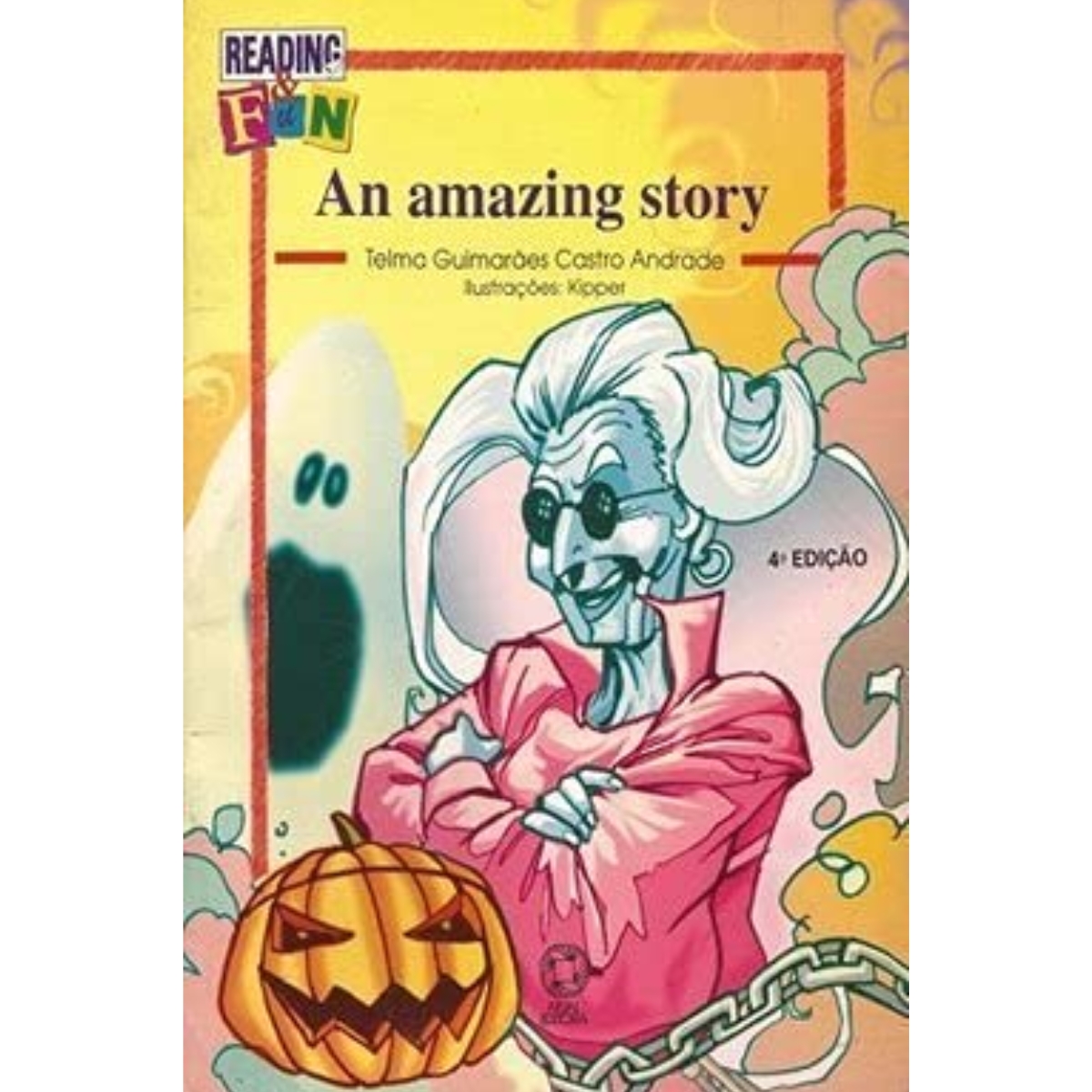 Livro - An Amazing Story - Reading e Fun - Telma Guimarães Castro Andrade (usado) - Inglês - Imagem 2