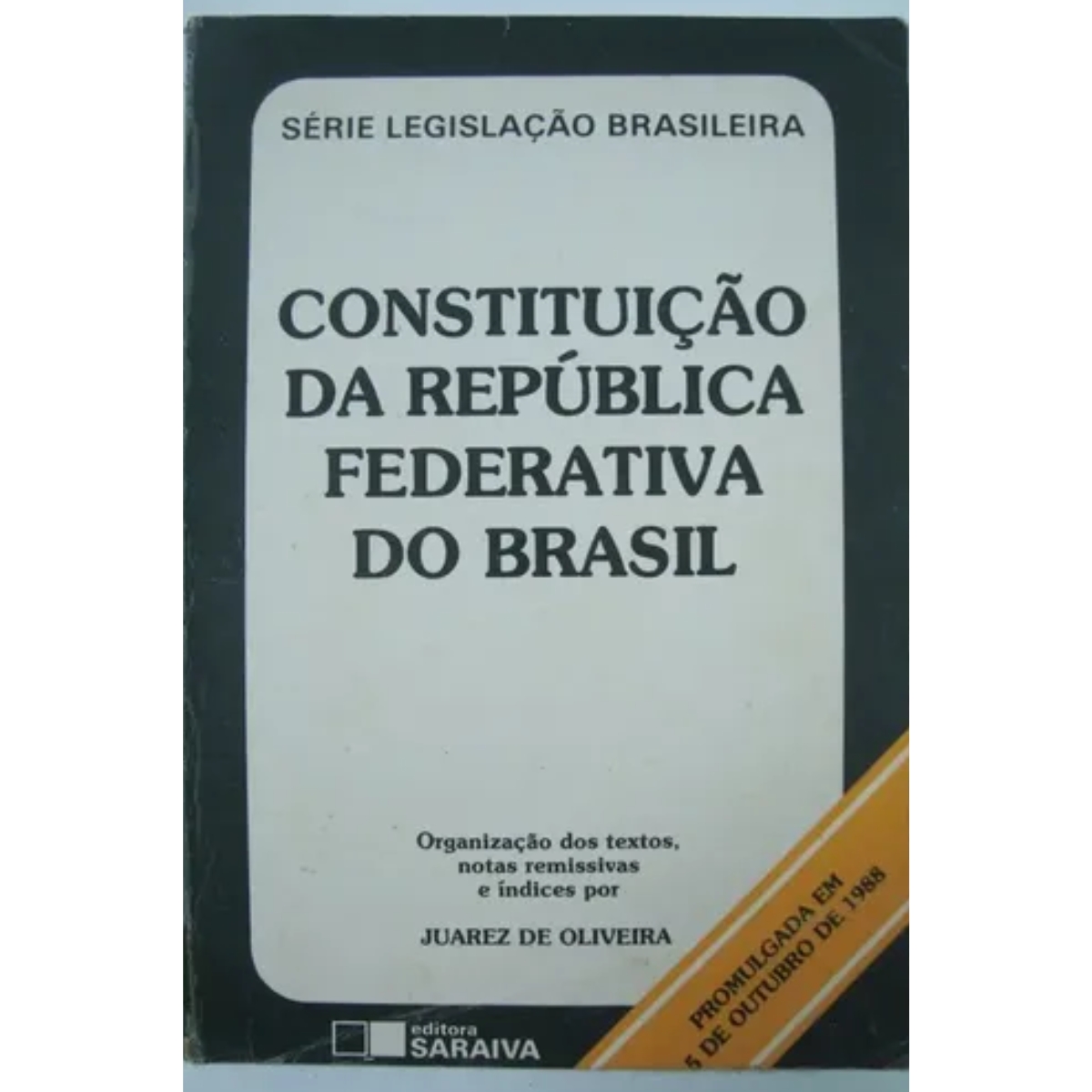 Livro - Constituição da Republica federativa do Brasil - Juarez de Oliveira (Usado) - Imagem 3