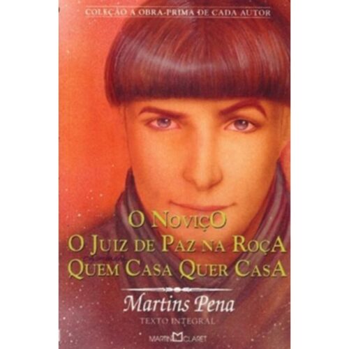 Livro - O Noviço - O juiz de paz da roça - Martins Pena - Martin Claret (Usado)