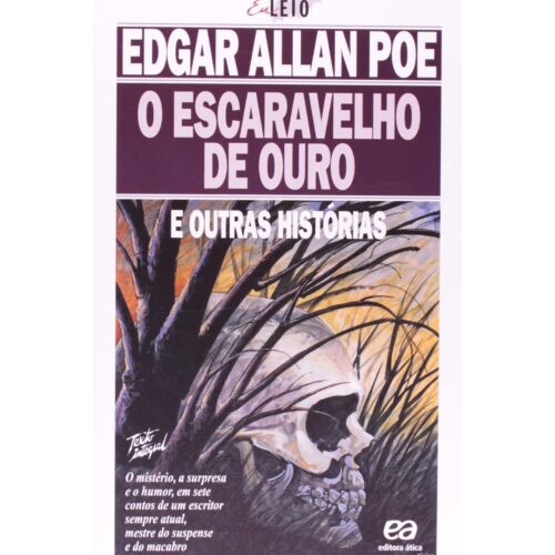Livro - O Escaravelho de Ouro - Col. eu Leio  - Edgar Allan Poe (Usado)