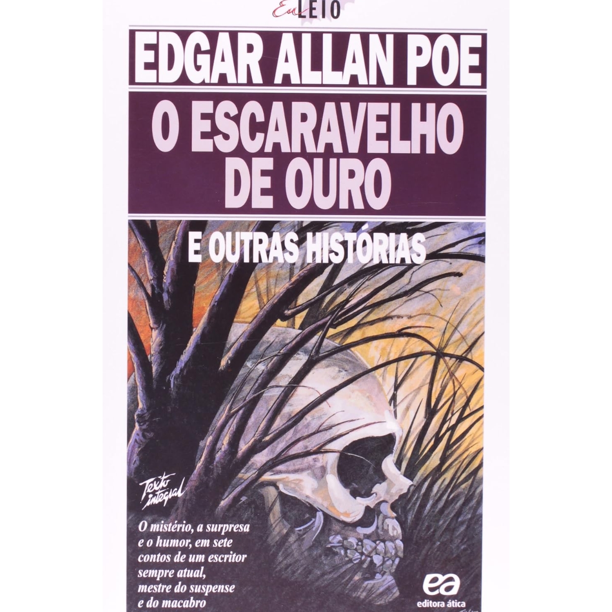 Livro - O Escaravelho de Ouro - Col. eu Leio - Edgar Allan Poe (Usado) - Imagem 2