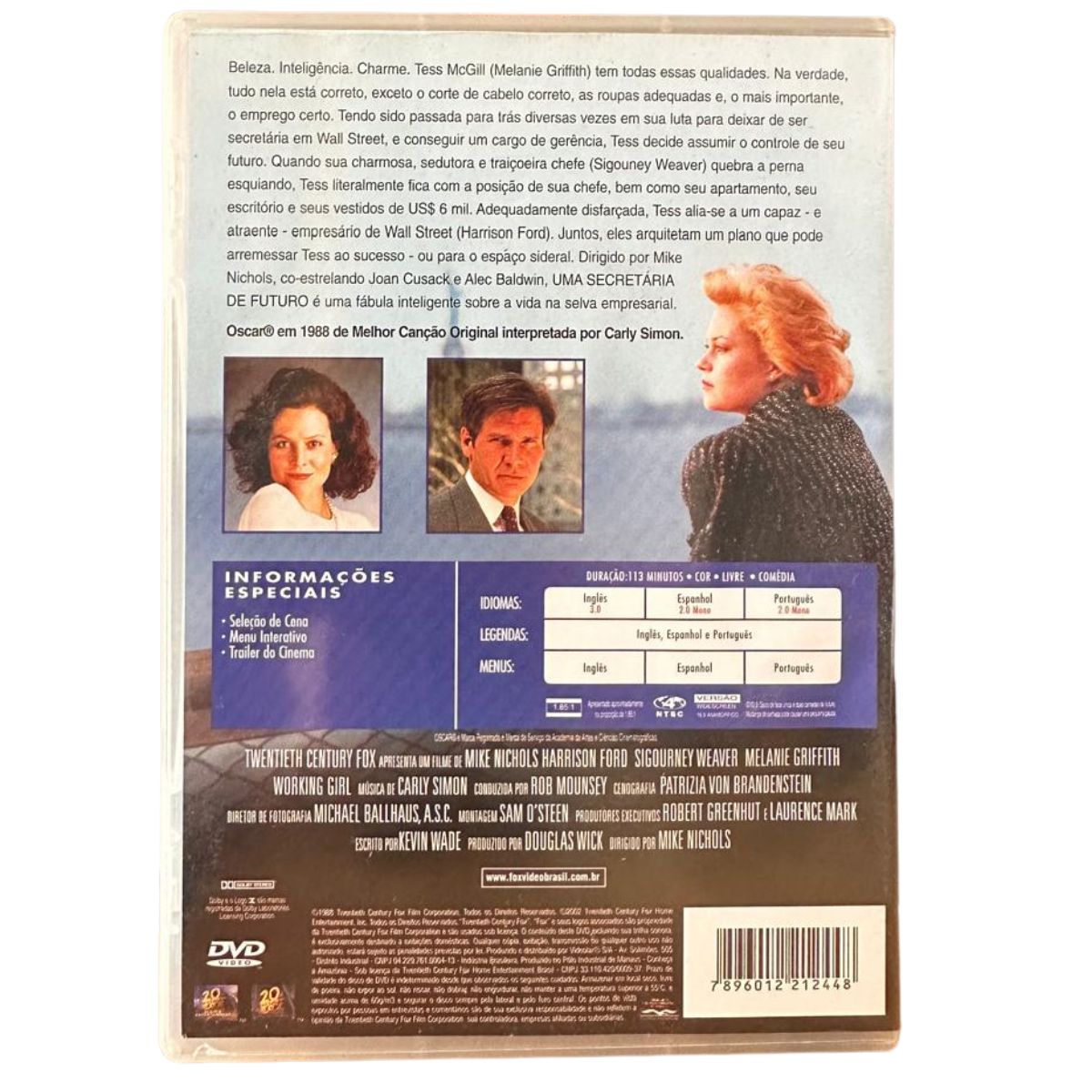 DVD - Uma secretária de futuro - seminovo - Imagem 2