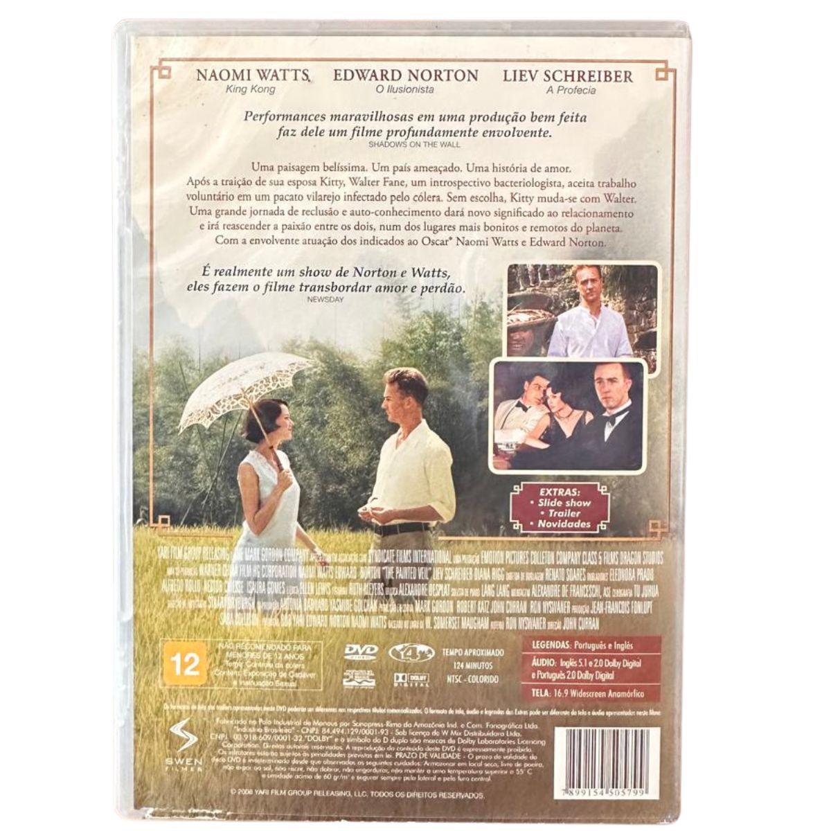 DVD - O despertar de uma paixão - seminovo - Imagem 2