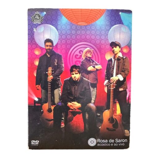 DVD - Rosa de Saron - acústico ao vivo - usado