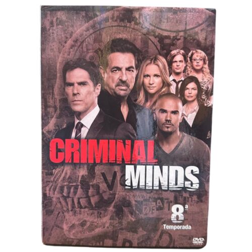 DVD Box - Criminal Minds - temporada 8 - seminovo