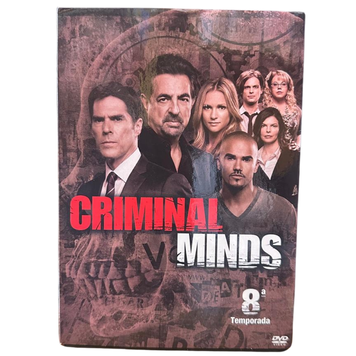 DVD Box - Criminal Minds - temporada 8 - seminovo
