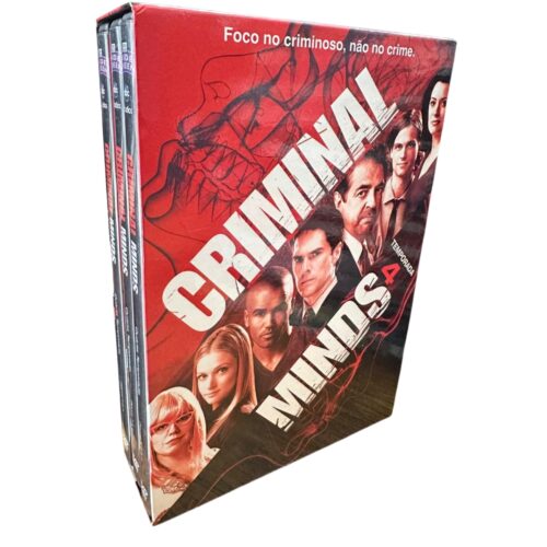 DVD Box - Criminal Minds - temporada 4 - seminovo